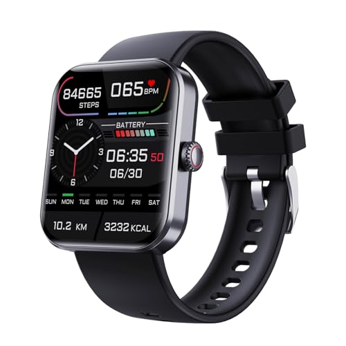 Ribili TrackPro 2.0, Hilipert Trackpro 2.0, TrackPro 2.0, Libiyi Trackpro 2.0 Watch, Shirem TrackPro 2.0, Libiyi Smartwatch, Sherum TrackPro 2.0, Sherem Trackpro 2.0 (Black,Silica Gel)