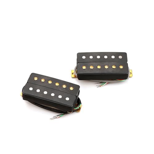 Pluuttiem Humbucker-Tonabnehmer für E-Gitarre, ein Set mit Vintage 6-Saitigen Dual Coils, Passend für P.-Gitarre