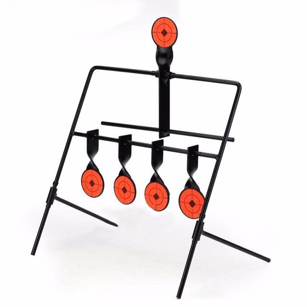 Will Outdoor-Schießen Zielscheibe Automatischer Reset Rotator Paintball Bogenschießen Slingshot BB Gun Trainer