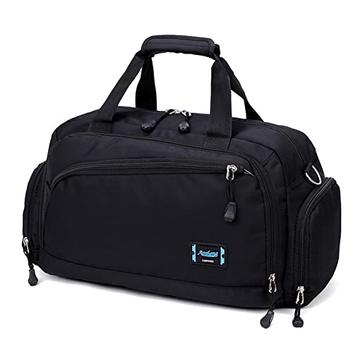 Leathario Reisetasche Groß Faltbare Reisetaschen Leichte Weekender Sporttasche für Herren und Frauen Handgepäck für Reisen Sport Gym Urlaub