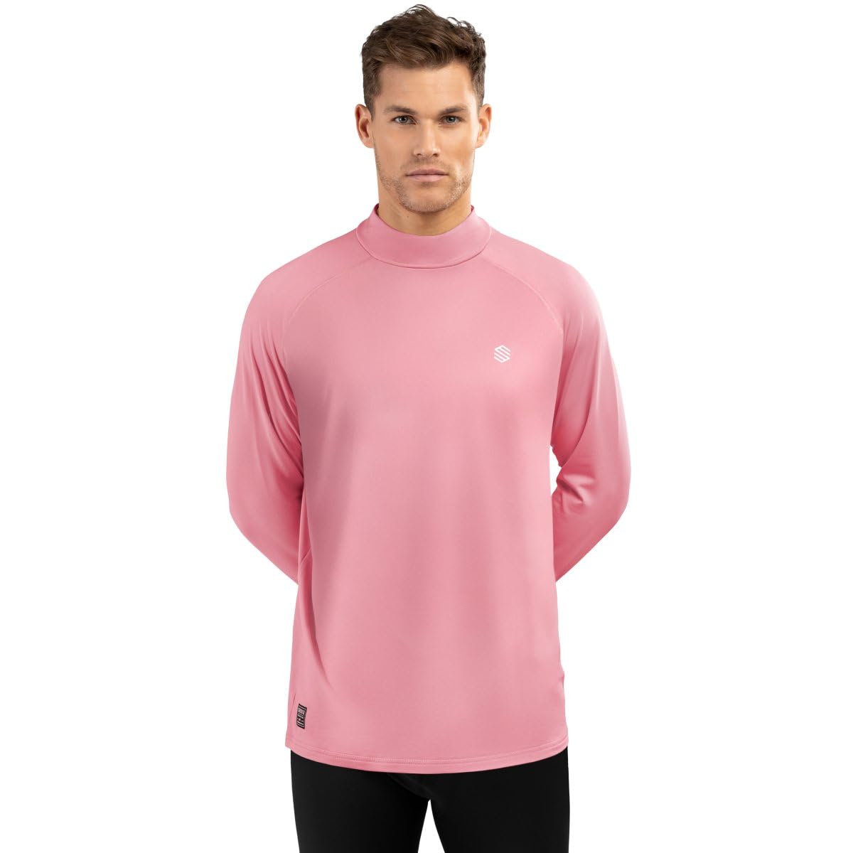 SIROKO - Thermo Shirt für Schnee Slush Pink - S - Bubblegum Pink