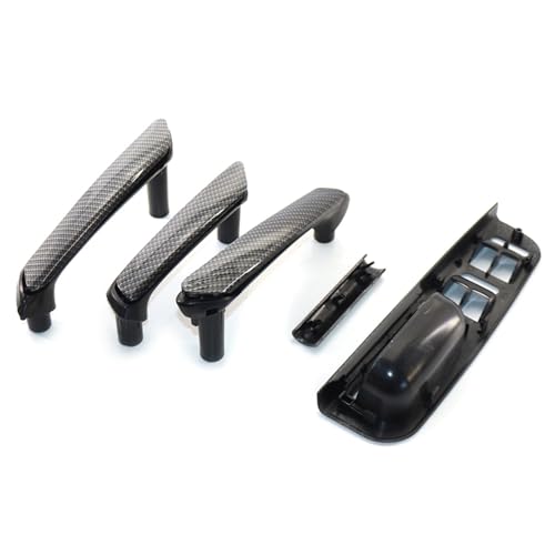 DOFABI LHD-Car-Carbon-Faser-Stil Türgriff-Haltegriffschalter-Blendenabdeckung, for VW, for Passat B5.5 1998 1999 2000 2001 2002 2003 2004 2005 Türgriff