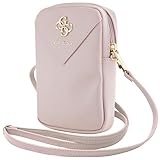 CG MOBILE Guess Tasche GUWBZPGSTEGP Rosa Zip Triangle 4G