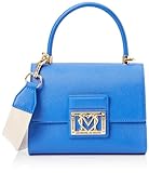 Love Moschino Damen Handtasche, blau Handtasche, blau