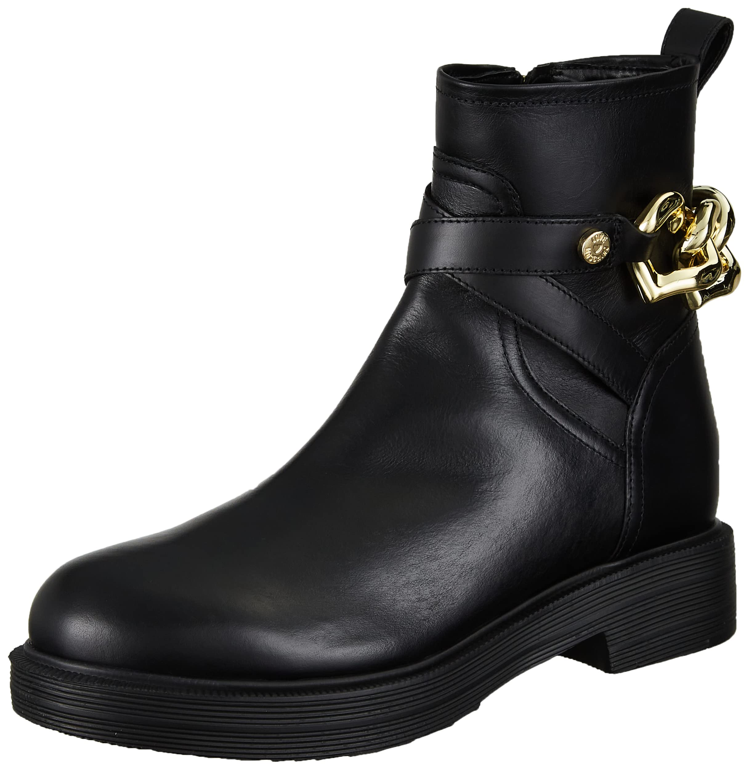 Love Moschino Damen Scarpad.city40 Kalb Stiefelette, Schwarz, 38 EU