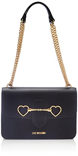 Love Moschino Damen Borsa Pu Nero Umhngetasche, Schwarz