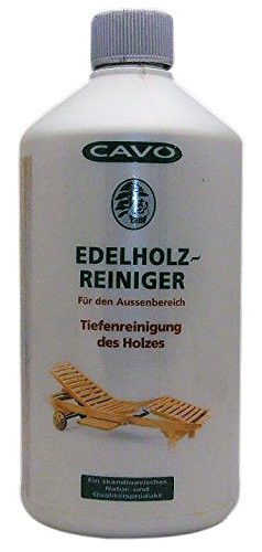 CAVO Edelholzreiniger -aussen- Groesse 1000 ml-Flasche (Konzentrat 1:5)