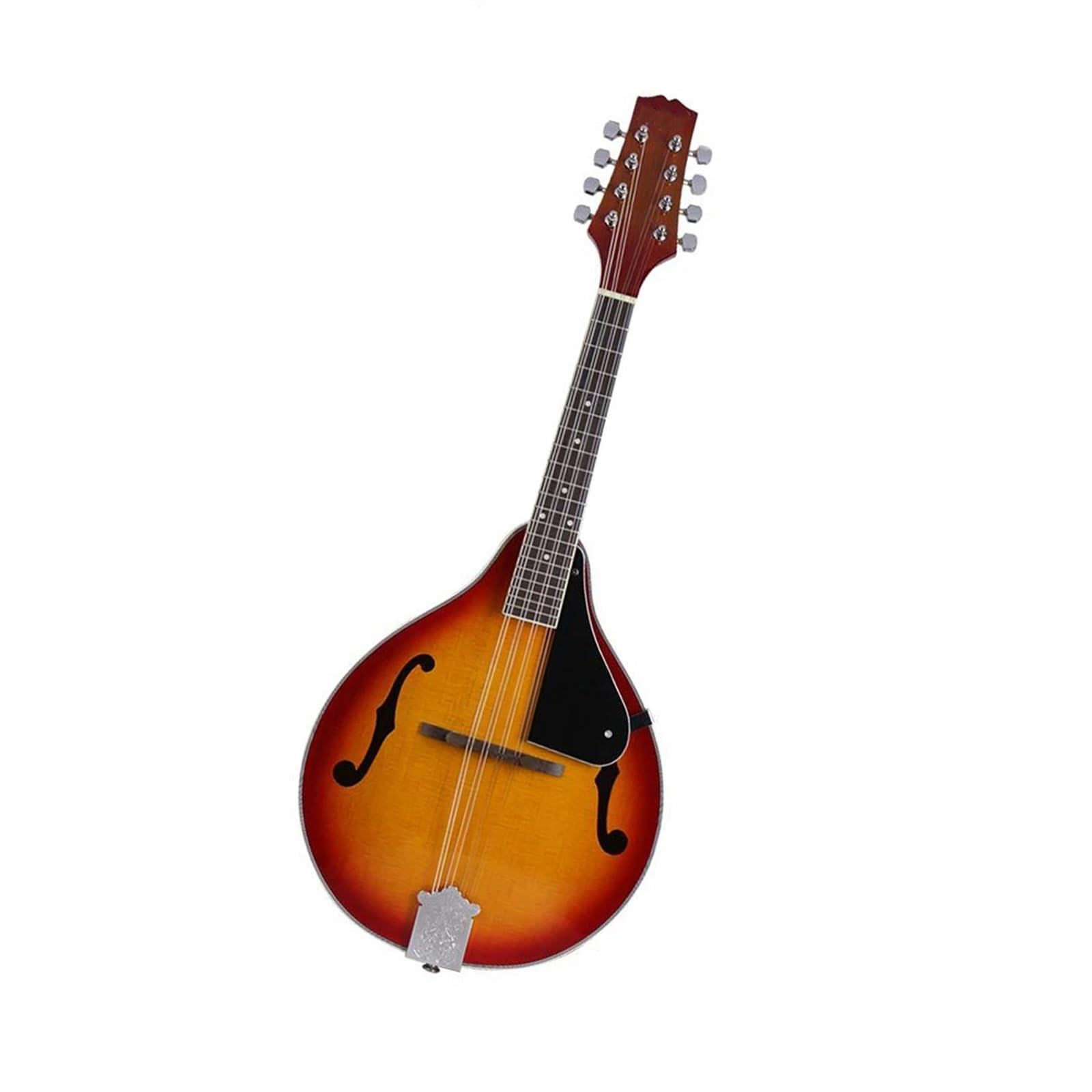 Mandoline Instrument Saiten Mandoline Gitarre Instrument A Stil Mit Tragerucksack Reinigungstuch Zubehör(Sunset)