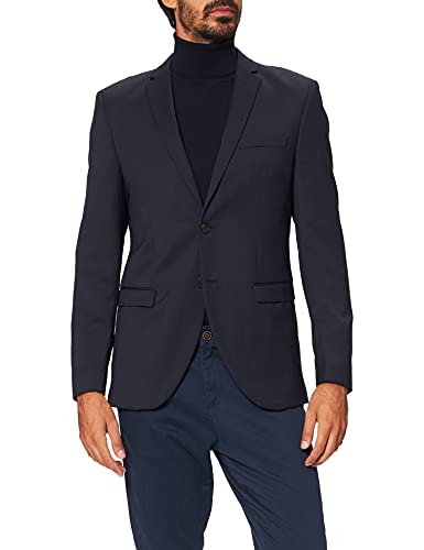 Selected Homme NOS Herren SLHSLIM-MYLOBILL Navy Blazer B NOOS Anzugjacke, Blau (Herstellergröße: 56)