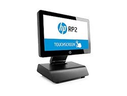 HP rp2000 POS 4GB 64GB/SSD FreeDOS 3J Gar. (DE)