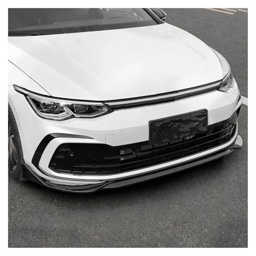 Splitter Für VW Für Golf 8 MK8 Für GTI Für GTD Für GTE Für Line Für TSI Für TDI 20-22 Auto Front Stoßstange Lip Body Kit Spoiler Canard Splitter Diffusor Frontlippe(B)