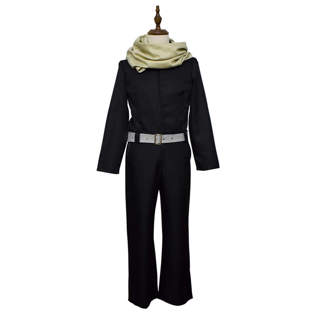 MAVNES Aizawa Shouta Eraserhead Cosplay Kostüm Onesies Schal School Uniform Halloween Outfits,Women-L