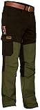 La Chasse® Hundeführer-Durchgehhose Survival Jagdhose Herren Oliv/grün mit Cordura®-Besatz Jägerjeans (as3, Waist, Numeric_52, Regular, Regular, Oliv (grün))