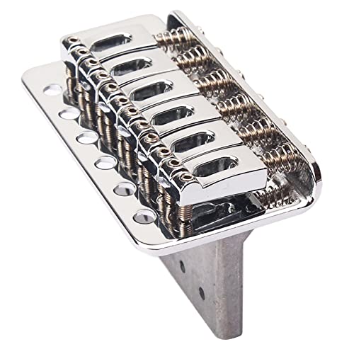 6 String Rechtshänder Silber Tremolo Bridge Fit Für Stilgitarre Tune-o-matic Steg