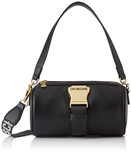 Love Moschino Damen Jc4370pp0fkh100a Handtasche, Schwarz, Einheitsgröße