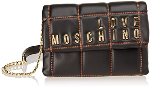 Love Moschino Damen Jc4262pp0gkb000 Schultertasche, Schwarz