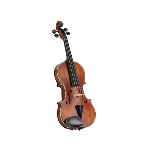 Geige Rein handgefertigte Violine aus Massivholz, geeignet für erwachsene Anfänger für Üben (Color : 4/4)