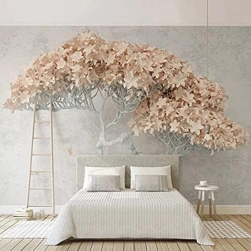 Mode Abstrakte Blume Baum 3D Tapeten Wanddekoration Fototapete Sofas Wohnzimmer Wandbild Schlafzimmer-250cm×170cm