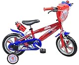 albri Babys (Jungen) Spiderman Fahrrad 12 Zoll, rot, pollici