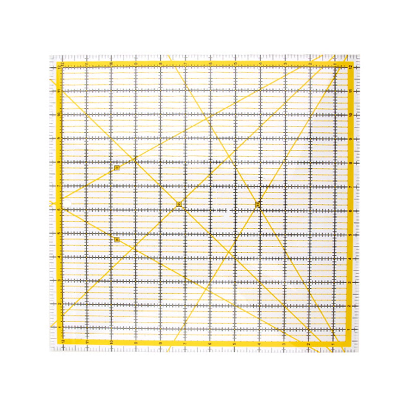 Multifunktionales Quilter-Lineal, quadratisch, Möbelbau, Architekten, Vorlage, Zeichnungslineal, Schablone, Messwerkzeug