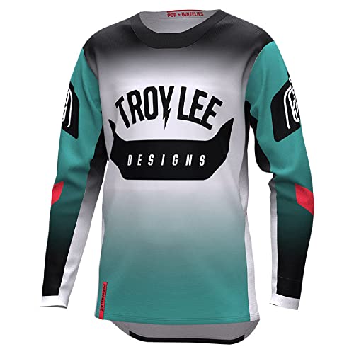 Troy Lee Designs Unisex Motocross-Trikot, Blu,