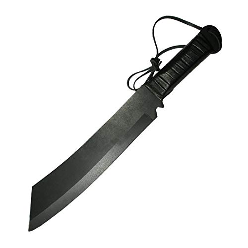 Deluxe Outdoormesser Jagdmesser im Stil 'Rambo IV' (K-SUR-4) mit Lederetui und Gürtelhalter