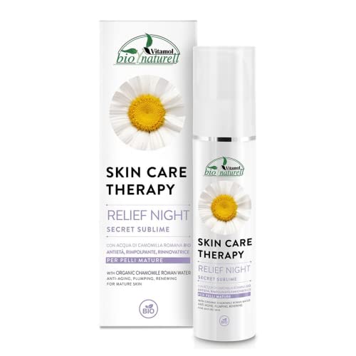 Vitamol Bio Naturell RELIEF NIGHT Anti-Aging Plumping Face Nachtcreme 50 ml für reife Haut