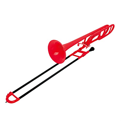 Kunststoff Tenor-Posaune-Messing-Instrument In B-Wohnung Für Anfänger Und Professionelle Leistung (Color : 4)