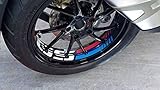 Felgenbettaufkleber Uniracing BMW R1200GS '04-'12,R1200GS LC '13-'18,BMW R1250GS