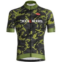 Fahrradtrikot, BOBTEAM Kurzarmtrikot Amo Camo, für Herren, Größe 2XL, Radbekleid