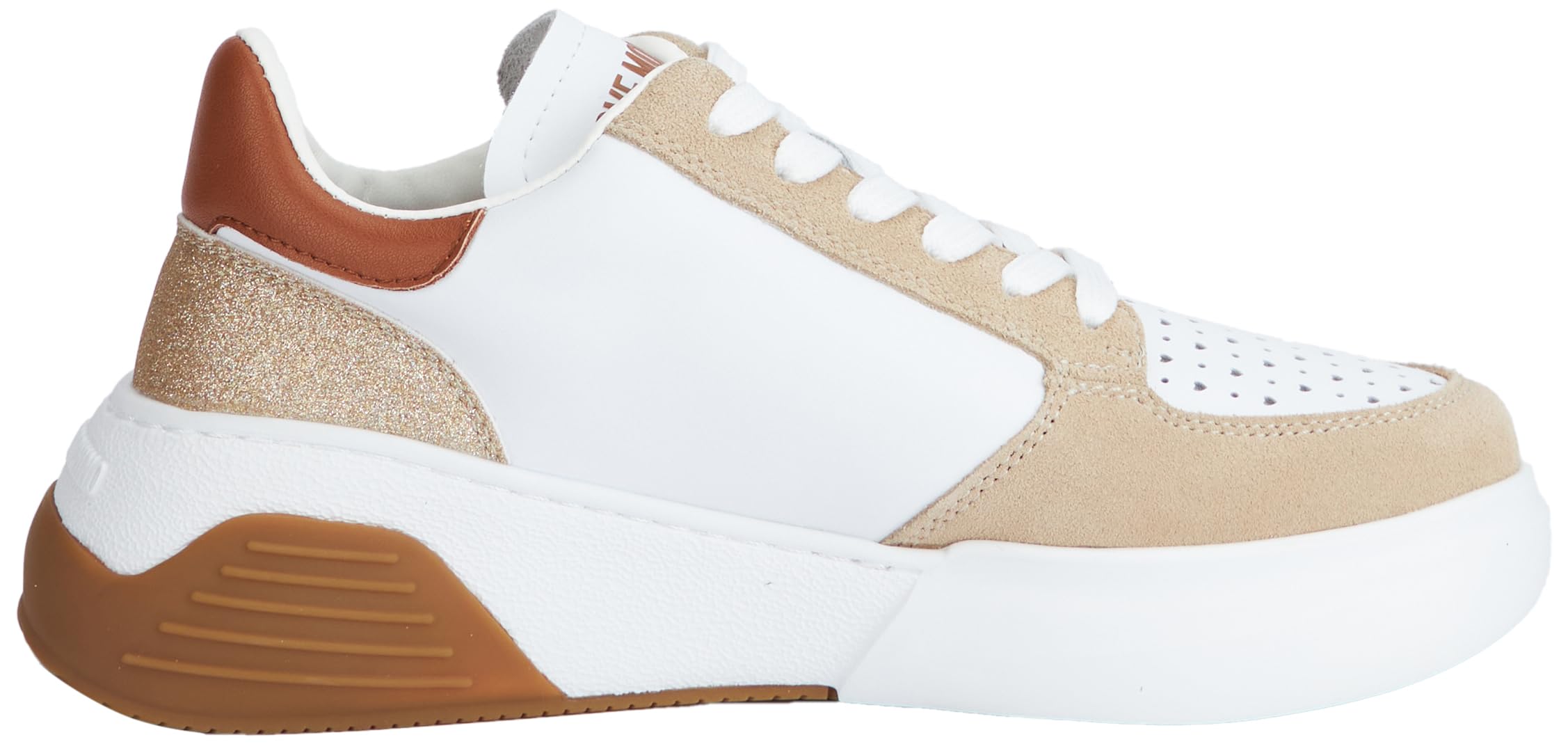 Love Moschino Damen Sneakers, Mehrfarbig, 36 EU