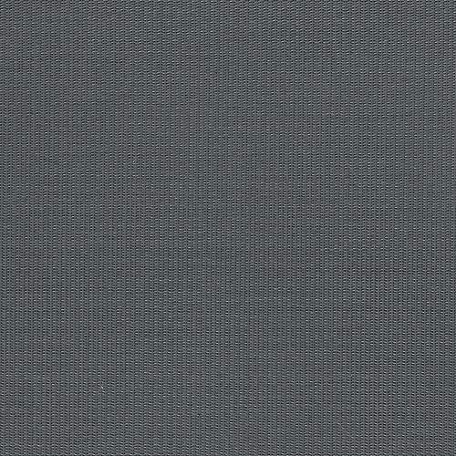 Tenax Dekorativer Sichtschutz aus PVC und Polyester, Texstyle Privé, Grau, 1,00 x 25 m, Stahl