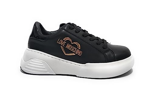 Love Moschino Damen Ja15105g1hia500a Sneaker, Nero, 37 EU