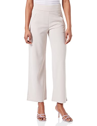 JdY Damen JDYLOUISVILLE Catia Wide Pant JRS NOOS Hose, Chateau Gray, XS/34