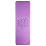 Berk Esoterik Yoga-Matte TPE ecofriendly - dunkellila/zartlila