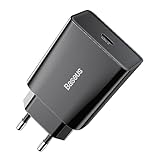 Baseus Speed Mini, USB-C 20W Schnellladegerät, PD, schwarz, CCFS-SN01