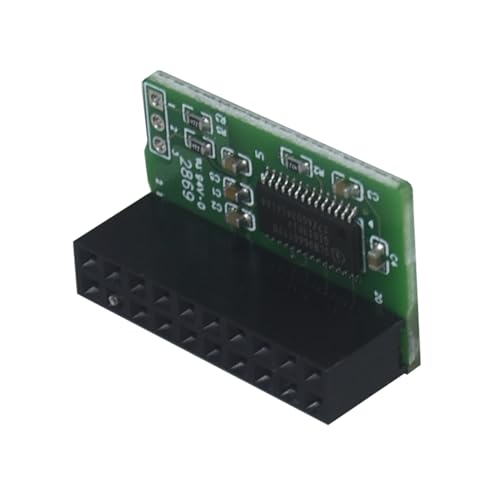 Essential 20Pin TPM 2.0 Modul Trusted Platform TPM Modul Datensicherheit für Ihren PC oder Laptop