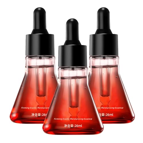 Rekombinantes Kollagen-Anti-Falten-Serum, Kollagen-Boost-Anti-Aging-Serum, Hyaluronsäure-Kollagen-Anti-Falten-Essenz, mindert Falten, verbessert Kollagen, für alle Hauttypen (3Pcs)