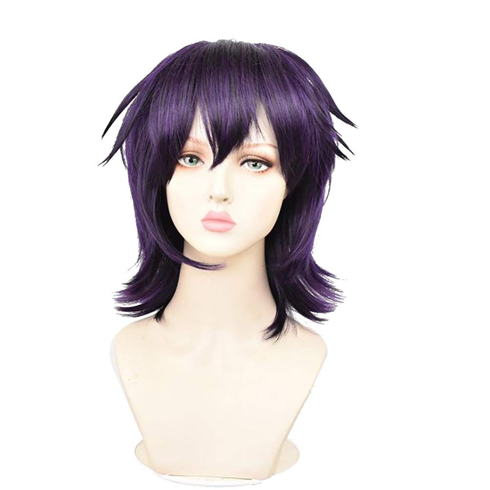 LINLINCD-Anime Coser Wig Cosplay Perücke Anime Cosplay Cosplay Perücke von Jojo Bizarre mit kostenloser Perücke Kakyouin Noriaki Wig (Farbe: Jolyne Cujoh) (Farbe: Narancia Ghirga)