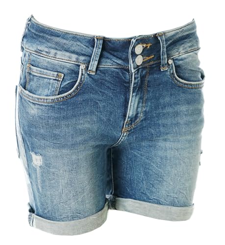 LTB Jeans Damen Jeans Shorts Becky X Mid Rise Slim (DE/NL/SE/PL, Alphanumerisch, M, Regular, Regular, 51090 Felice Wash)