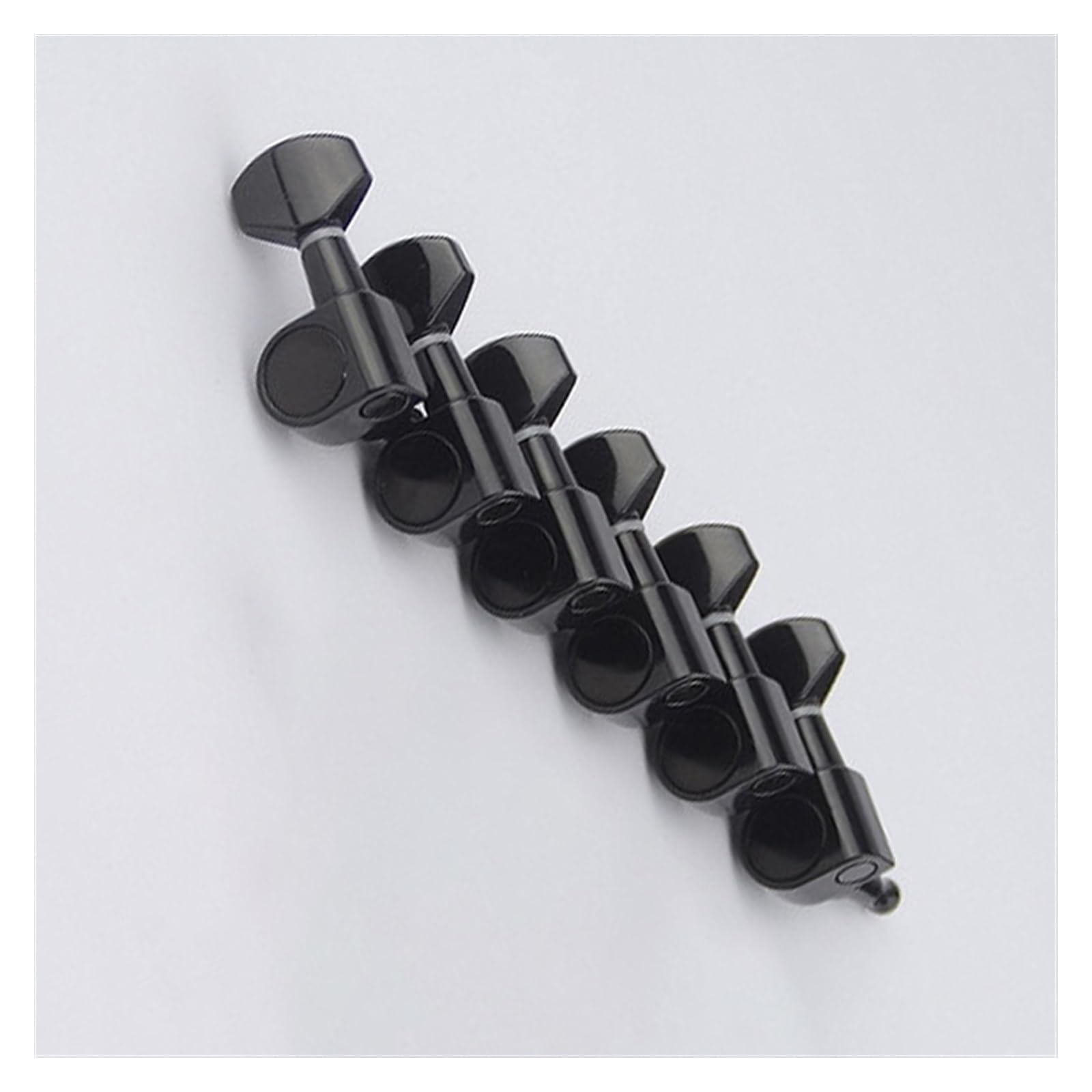 Strings Tuning Pegs Mechaniken Für Gitarre Schwarze einseitig verriegelbare E-Gitarren-Mechaniken, Stimmwirbel, Gitarrenteile