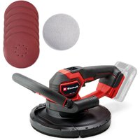 Einhell Professional Akku-Trockenbauschleifer TP-DWS 18/225 Li BL Solo Power X-Change (18 V, Brushless, inkl. 6 x Ø 225 mm Schleifpapier & 1 x Gitterleinen, ohne Akku)