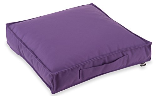 H.O.C.K. Matratzenkissen Outdoor Classic Uni Bodenkissen (50x50x10cm, Ultraviolet)