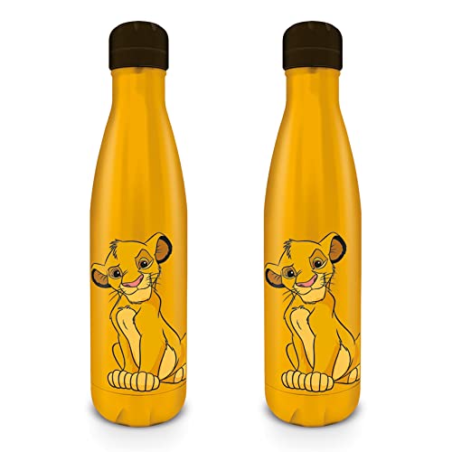 Pyramid International MDB26401 Metal The Lion King (SIMBA) Wasserflasche, 540 ml