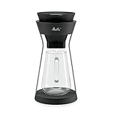 Melitta AMANO Kaffeebereiter, schwarz-silber