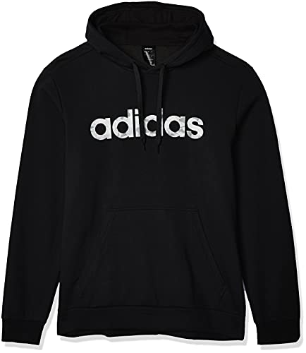 adidas Herren E CAMO LIN SWEA Sweatshirt, Black/White, M