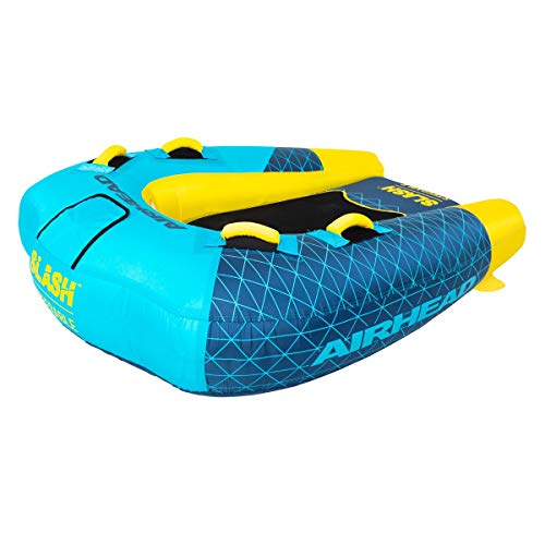 Airhead Unisex-Erwachsene Towable Tube Slash II Lenkbarer 2-Personen-Zugschlauch, Multi, 2 Rider