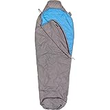 Cocoon Mountain Wanderer Schlafsack, Volcano Grey-Light Blue, 220x80 cm