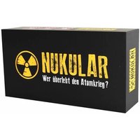 Nukular - Wer überlebt den Atomkrieg? EIN Explosives Partyspiel für Despoten I Schlüpfe in die Diktatoren-Rolle von Trump, Kim Jong-un, Putin oder Erdogan I Kartenspiel für Leute mit schwarzem Humor