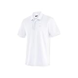 Maier Sports Herren Ulrich Poloshirt, Weiß, L EU